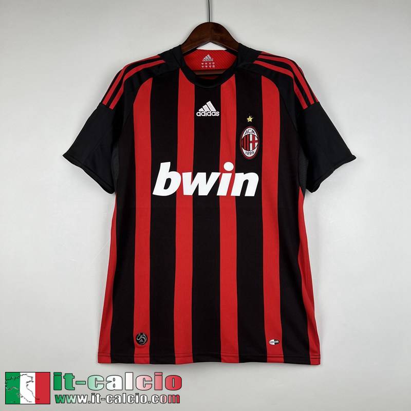 AC Milan Retro Maglia Calcio Prima Uomo 08-09 FG323