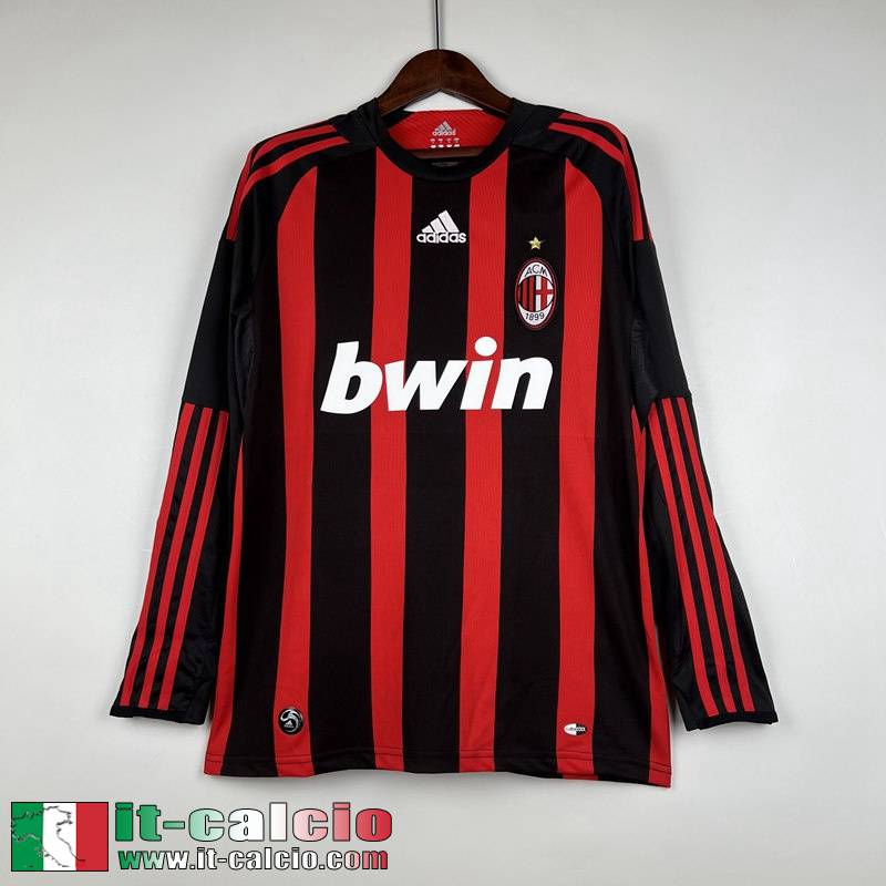 AC Milan Retro Maglia Calcio Prima Uomo 08-09 FG324