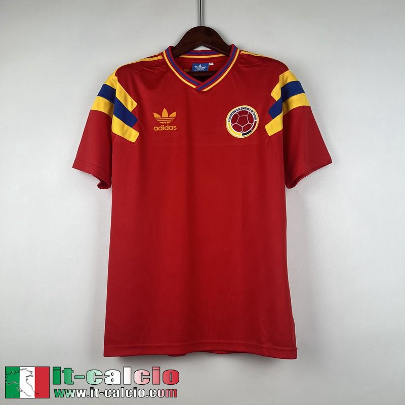 Colombia Retro Maglia Calcio Seconda Uomo 1990 FG351