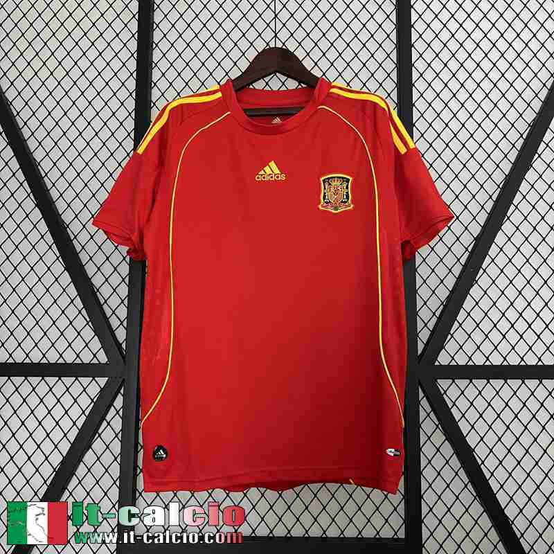 Spagna Retro Maglia Calcio Prima Uomo 2008 FG354