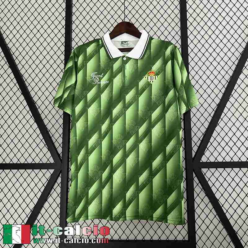 Real Betis Retro Maglia Calcio Prima Uomo 1993 FG358