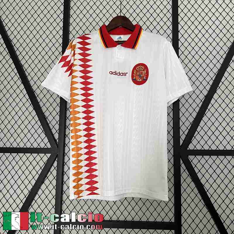 Spagna Retro Maglia Calcio Seconda Uomo 1994 FG366