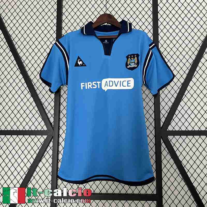 Manchester City Retro Maglia Calcio Prima Uomo 02-03 FG380