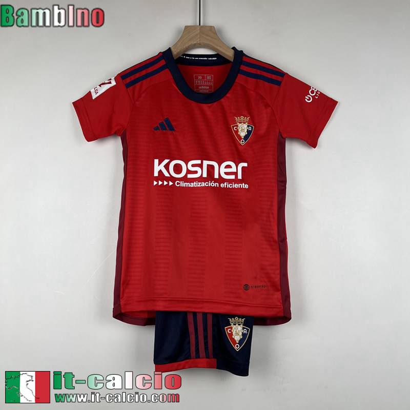 Osasuna Maglia Calcio Prima Bambini 2023 2024