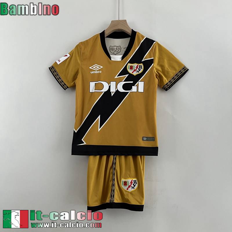 Rayo Vallecano Maglia Calcio Terza Bambini 2023 2024