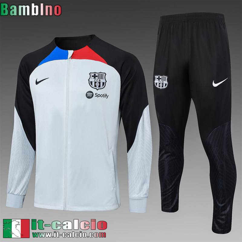 Barcellona Full-Zip Giacca Bambini 2023 2024 C88