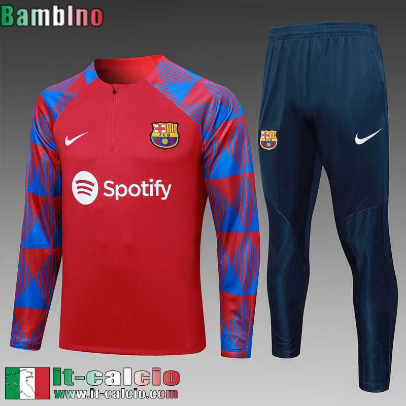 Barcellona Tute Calcio + PANTALONI Bambini 2023 2024 C92