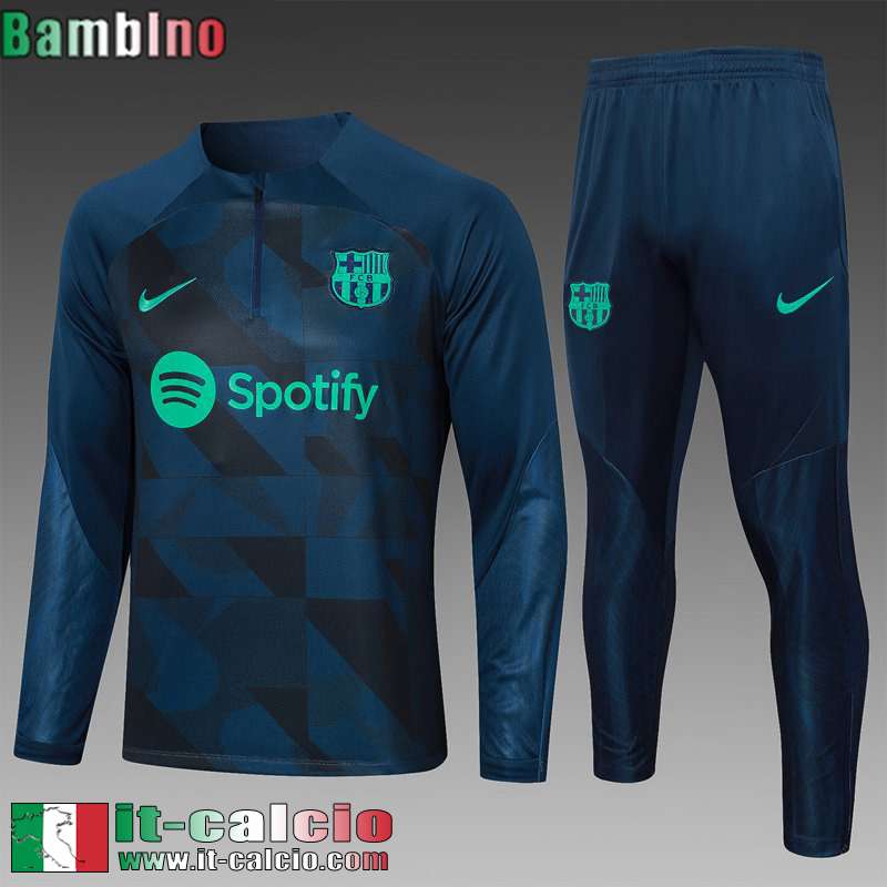 Barcellona Tute Calcio + PANTALONI Bambini 2023 2024 C93