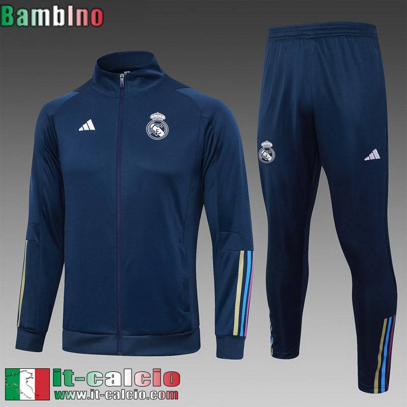 Real Madrid Full-Zip Giacca Bambini 2023 2024 C95