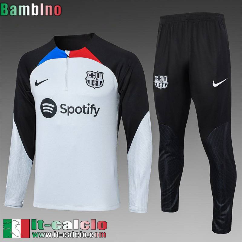 Barcellona Tute Calcio + PANTALONI Bambini 2023 2024 C96