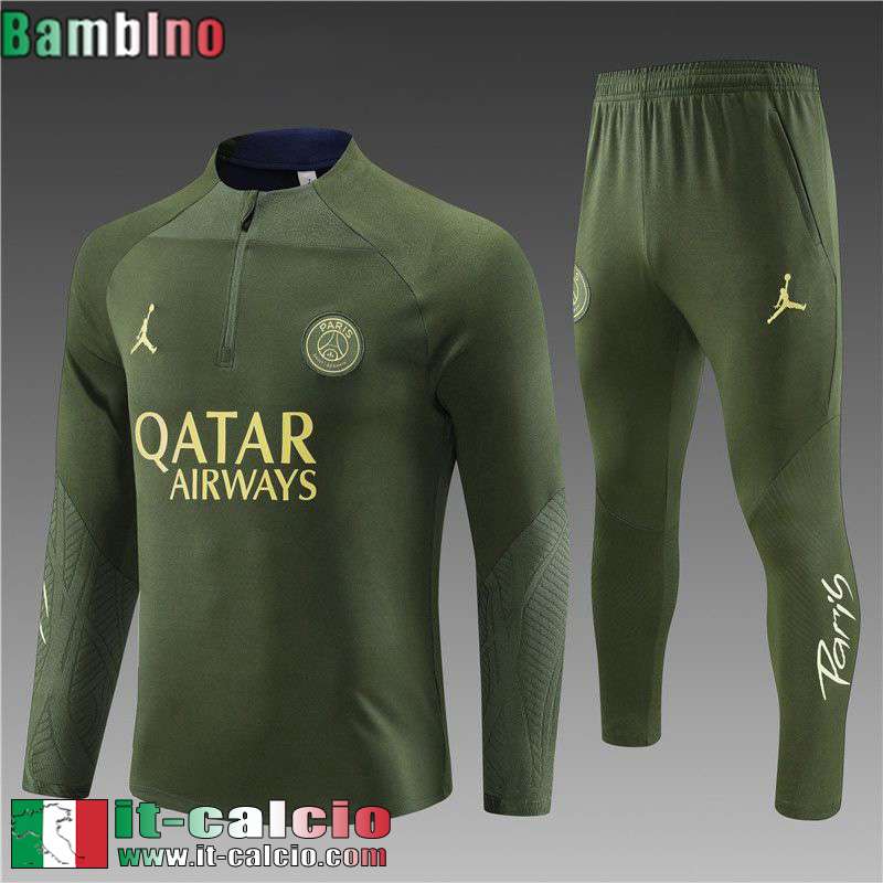 PSG Tute Calcio + PANTALONI Bambini 2023 2024 C100