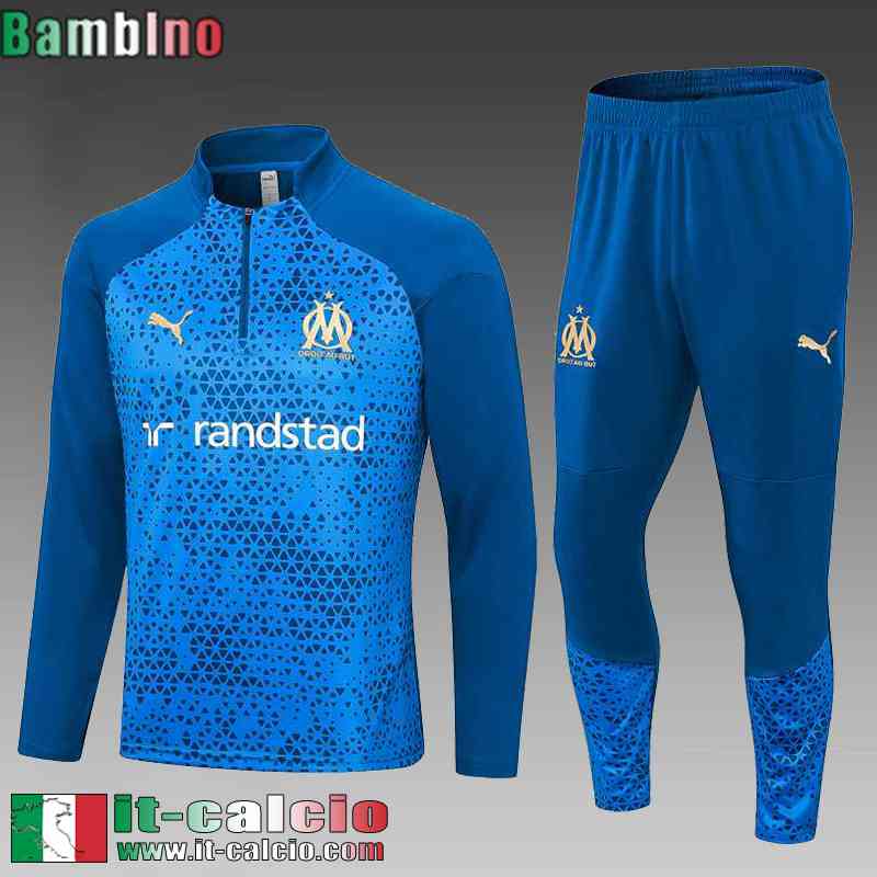 Marsiglia Tute Calcio + PANTALONI Bambini 2023 2024 C102