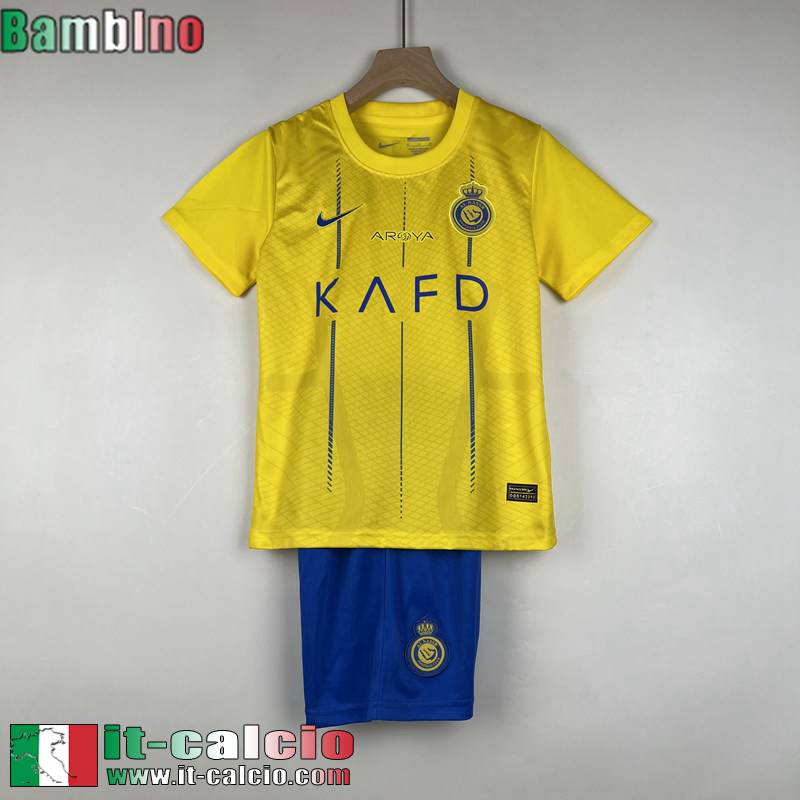 Riyadh Victory Maglia Calcio Prima Bambini 2023 2024