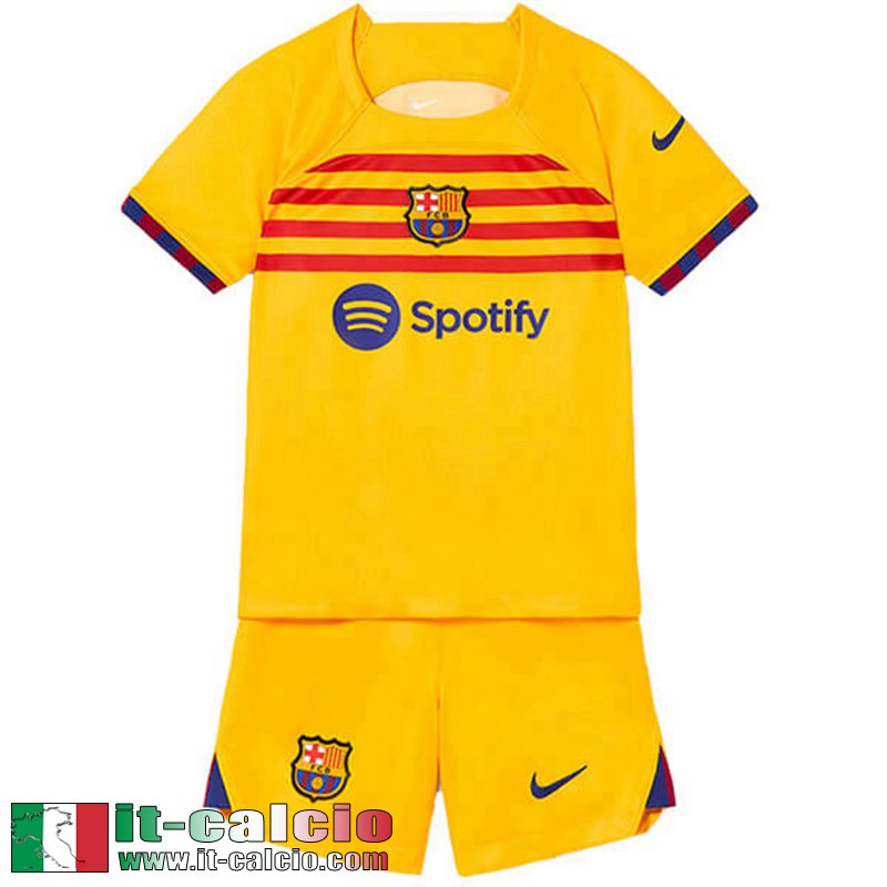 Barcellona Maglia Calcio fourth Bambini 2022 2023