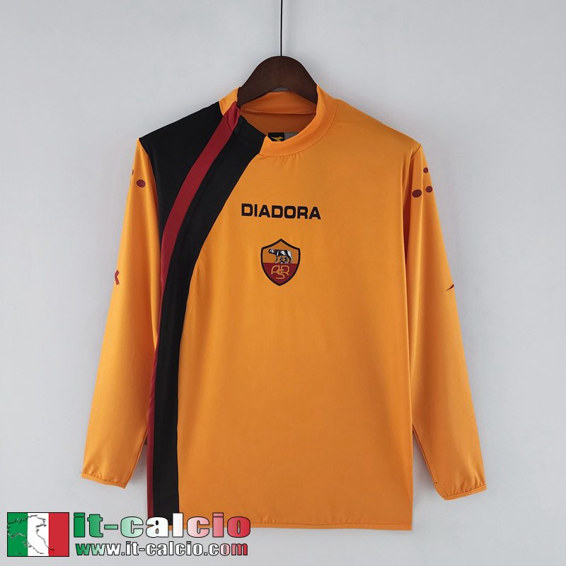 Roma Retro Maglia Calcio Prima Uomo Manga Larga 05/06 FG222