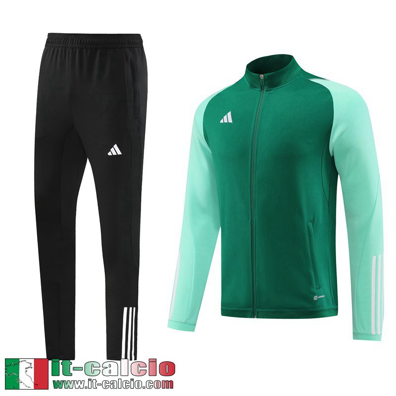 Sport Full-Zip Giacca Verde Uomo 2023 2024 JK689