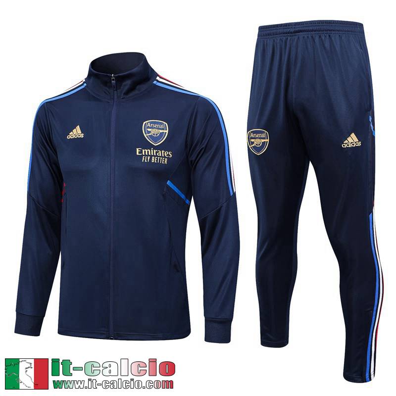 Arsenal Full-Zip Giacca blu Uomo 2023 2024 JK705