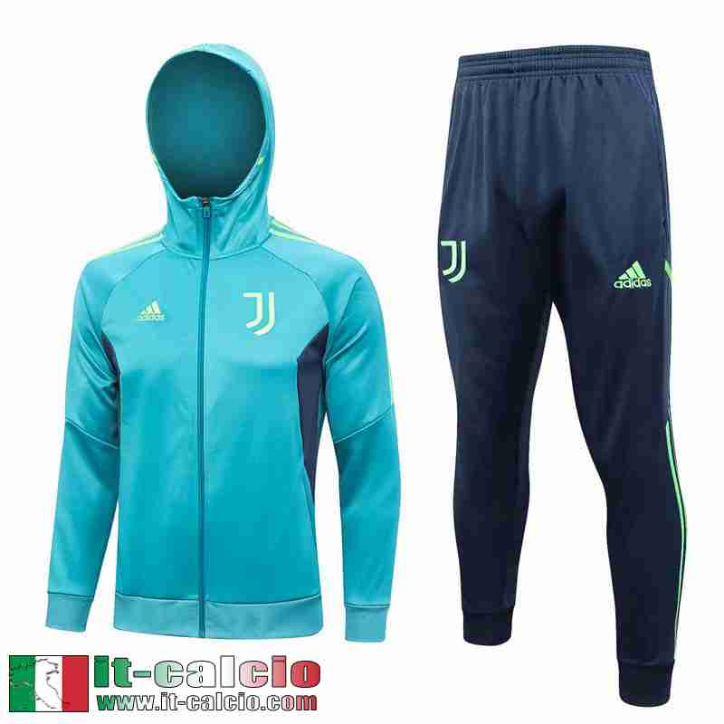 Juventus Full-Zip Giacca Cappuccio blu Uomo 2023 2024 JK719