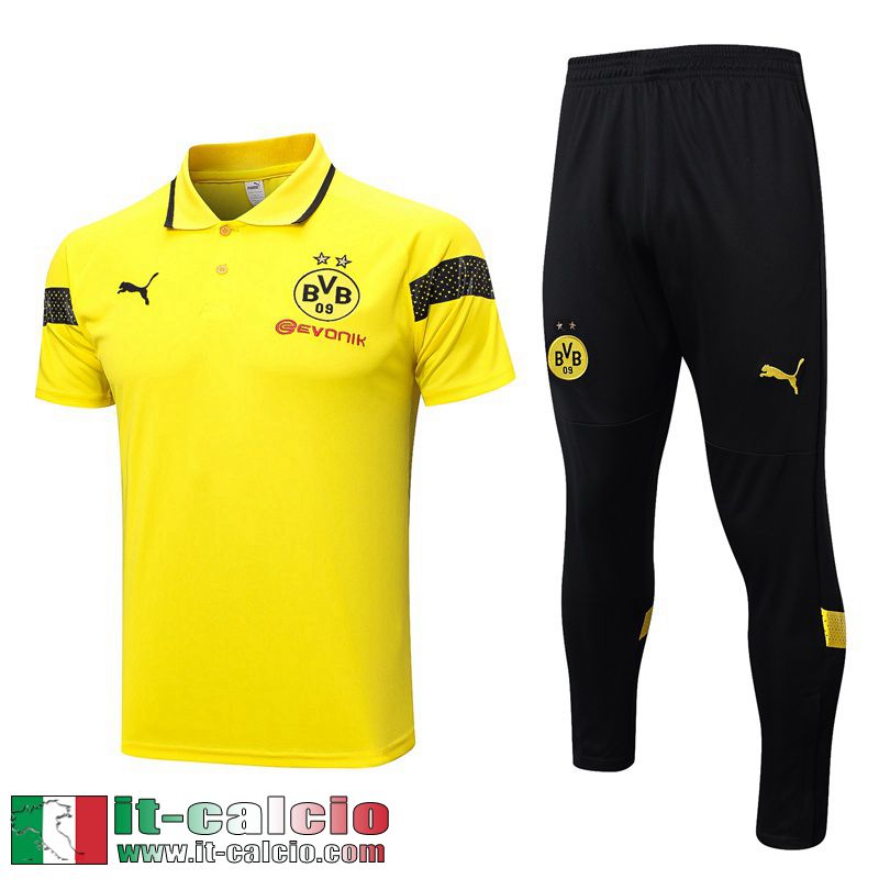 Borussia Dortmund Polo Shirts GIALLO Uomo 2023 2024 PL637