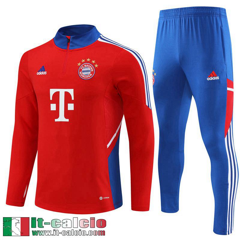 Bayern Monaco Tute Calcio rosso Uomo 2022 2023 TG705