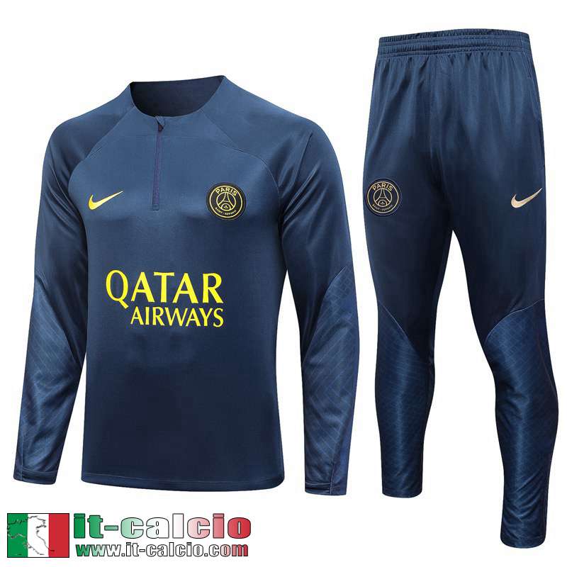 PSG Tute Calcio blu navy Uomo 2023 2024 TG740