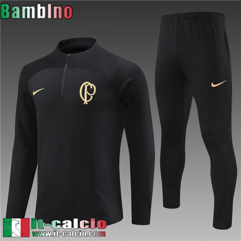 Corinthians Tute Calcio nero Bambini 2023 2024 TK574