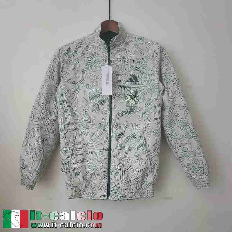 Messico Giacca a vento bianco verde Uomo 2023 2024 WK247