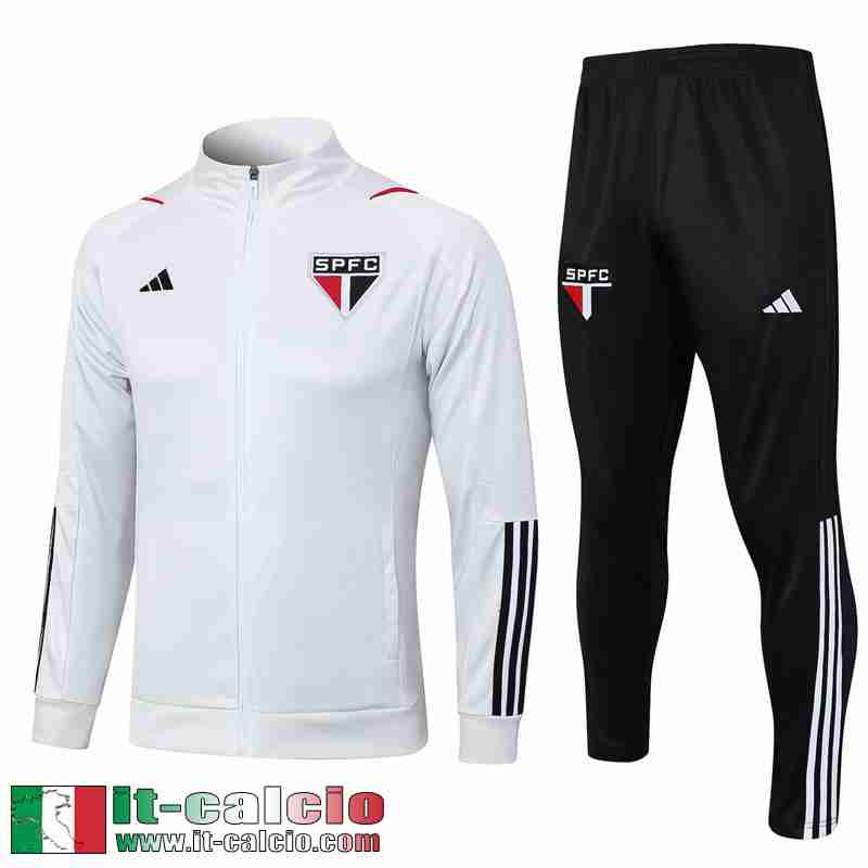 Sao Paulo Full-Zip Giacca Bianco Uomo 2023 2024 JK730