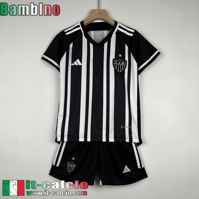 Atletico Mineiro Maglia Calcio Prima Bambini 2023 2024 MK18