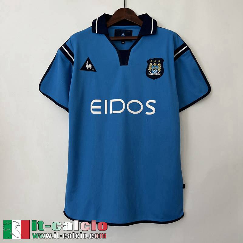 Manchester City Retro Maglia Calcio Prima Uomo 01 02 FG250