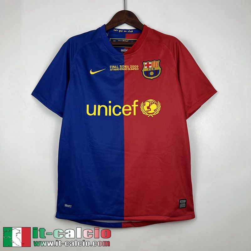 Barcellona Retro Maglia Calcio Prima Uomo 08 09 FG264