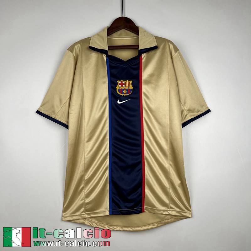 Barcellona Retro Maglia Calcio Seconda Uomo 2002 FG273