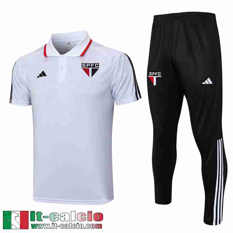 Sao Paulo Polo Shirts Bianco Uomo 2023 2024 PL674