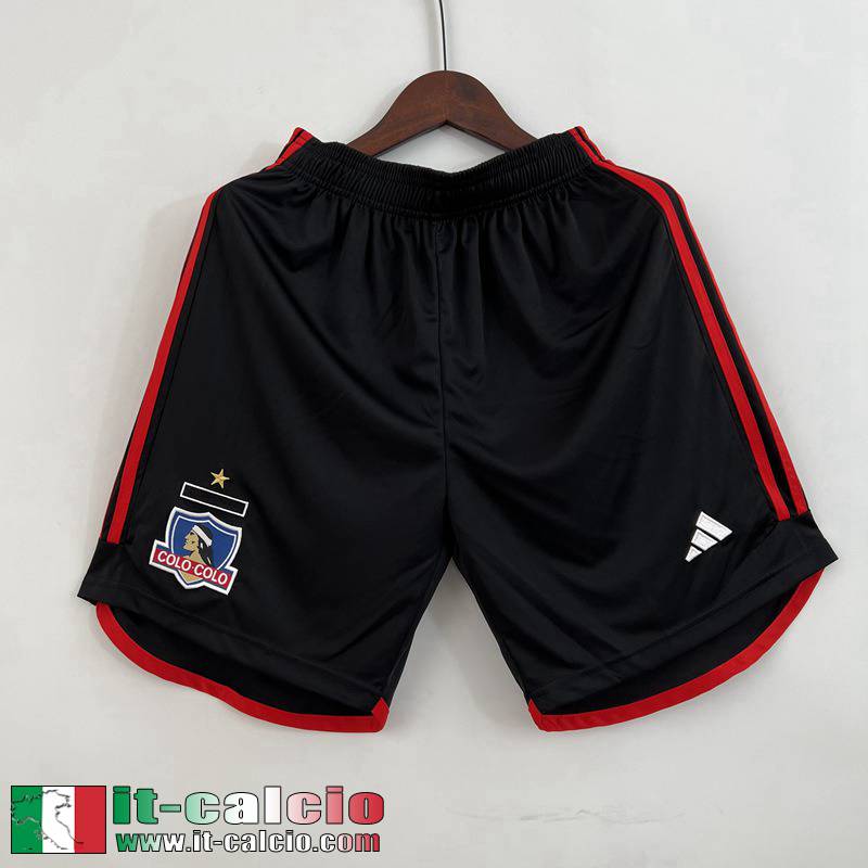 colo colo Pantaloncini Calcio nero Uomo 2023 2024 P249