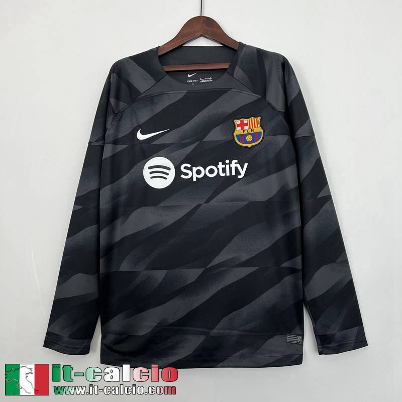 Barcellona Maglia Calcio Portiere Uomo Manga Larga 2023 2024