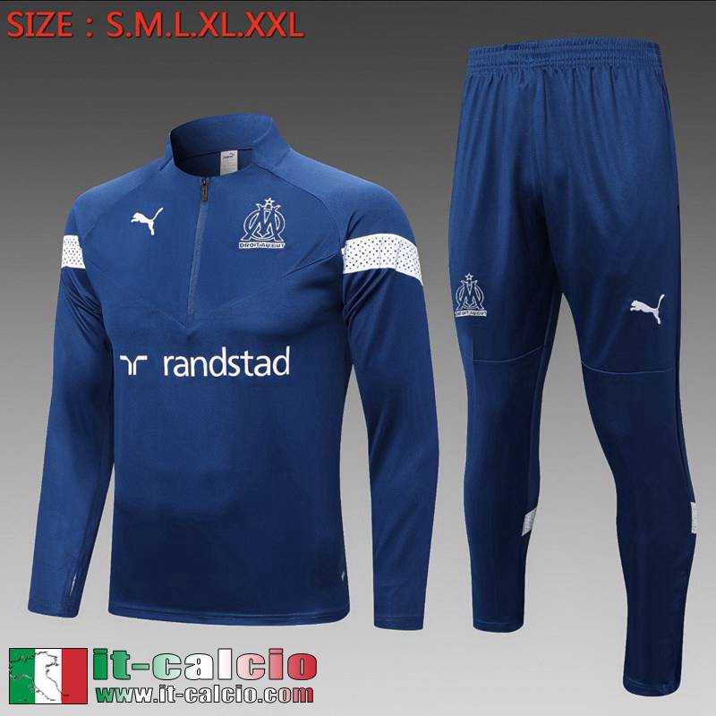 Marsiglia Tute Calcio blu navy Uomo 2023 2024 TG810