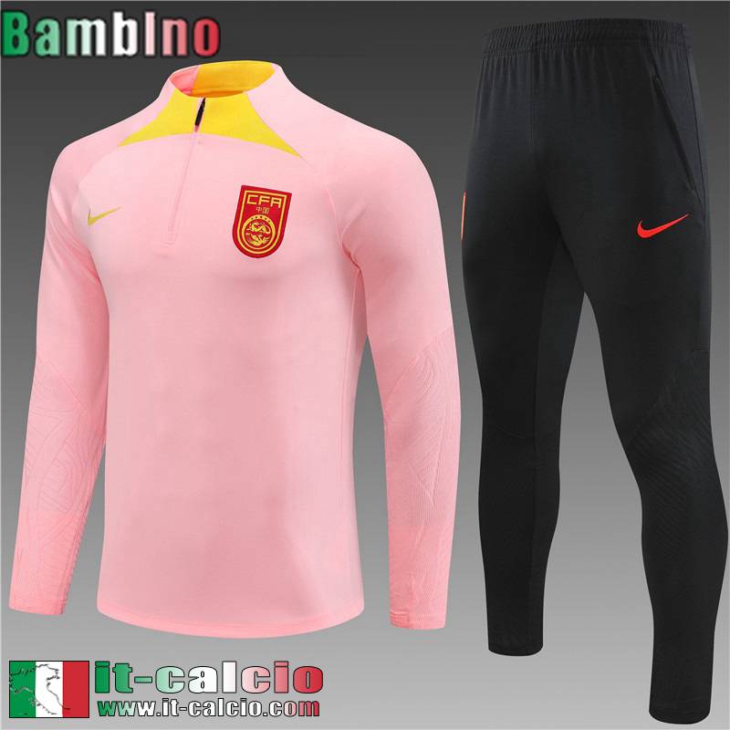 China Tute Calcio rosa Bambini 2023 2024 TK616