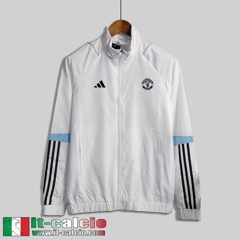 Manchester United Giacca a vento Bianco Uomo 2023 2024 WK383