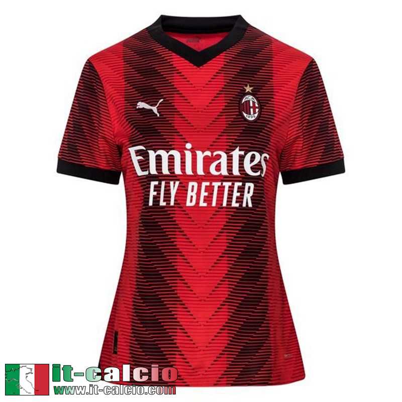 AC Milan Maglia Calcio Prima Donna 2023 2024