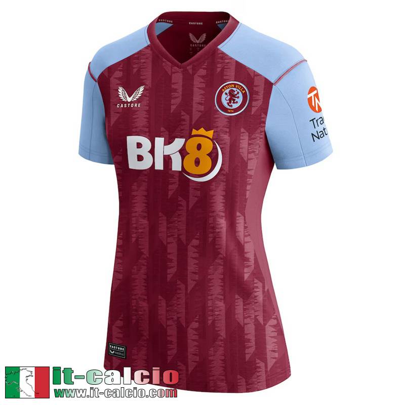 Aston Villa Maglia Calcio Prima Donna 2023 2024