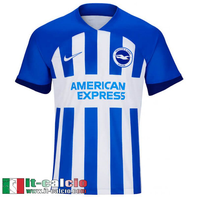 Brighton & Hove Maglia Calcio Prima Uomo 2023 2024