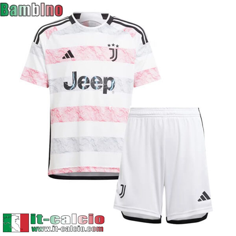 Juventus Maglia Calcio Seconda Bambini 2023 2024