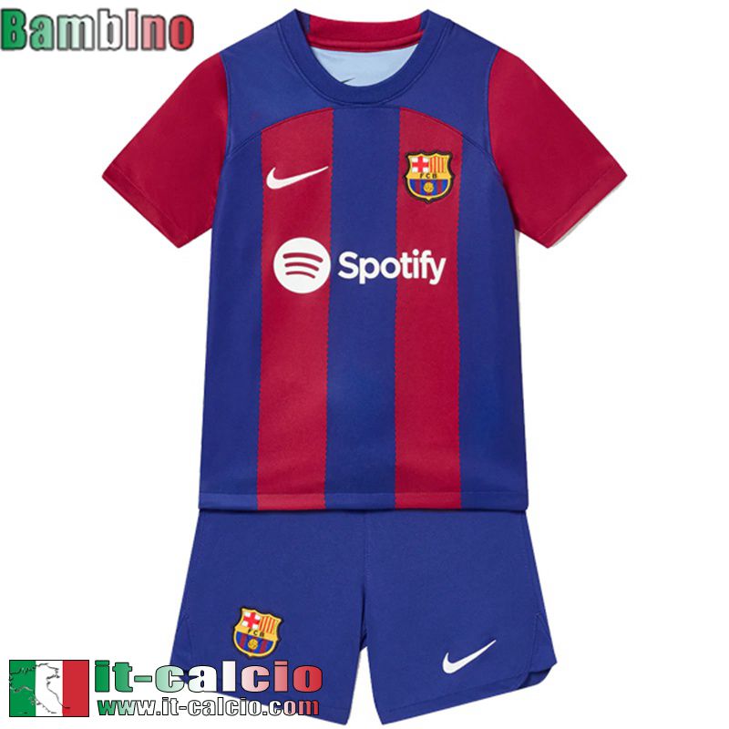 Barcellona Maglia Calcio Prima Bambini 2023 2024