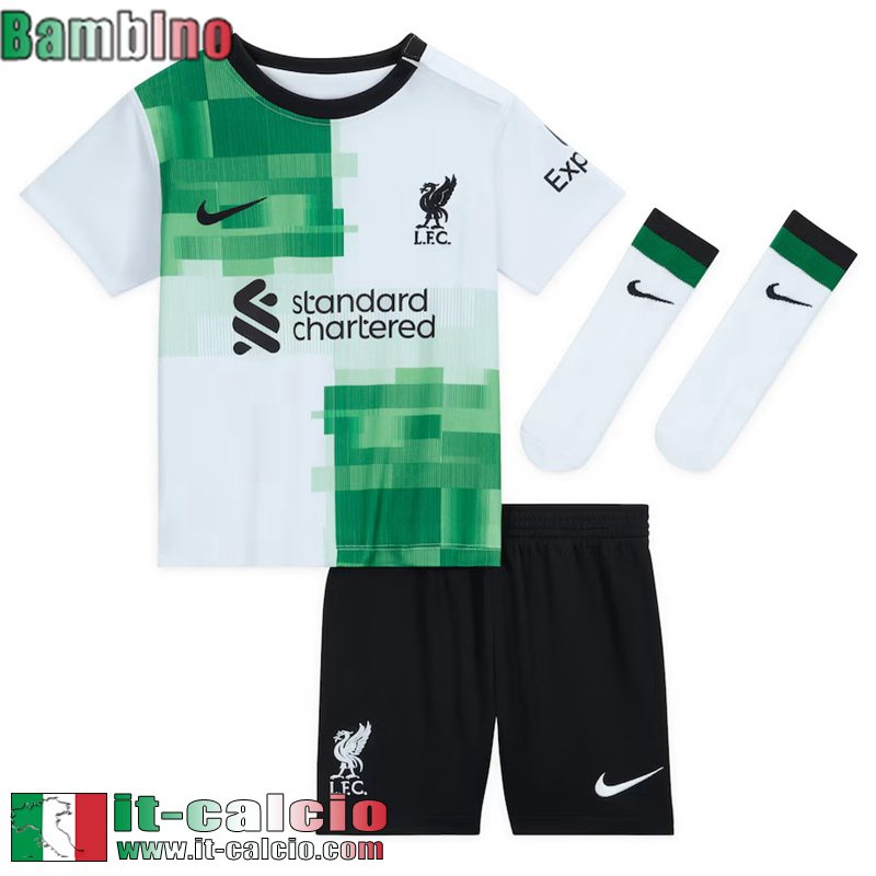 Liverpool Maglia Calcio Seconda Bambini 2023 2024