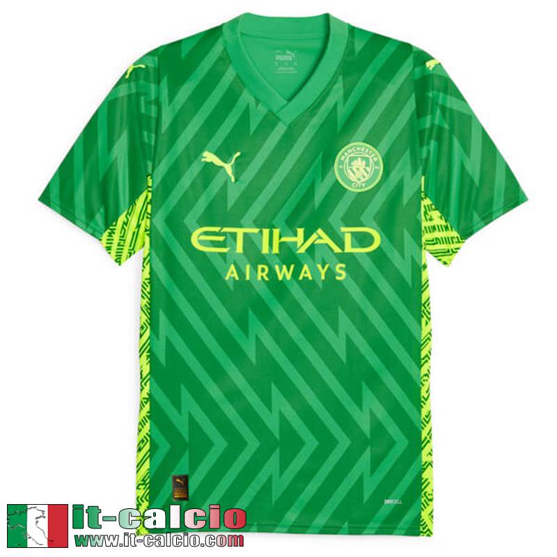 Manchester City Maglia Calcio portiere Uomo 2023 2024 TBB127