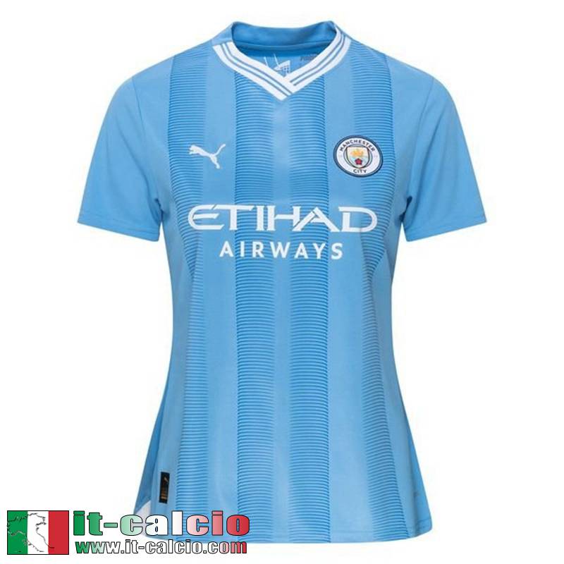 Manchester City Maglia Calcio Prima Donna 2023 2024