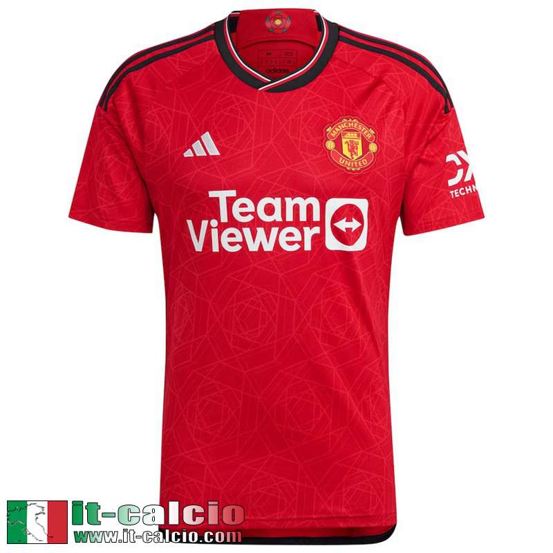 Manchester United Maglia Calcio Prima Uomo 2023 2024