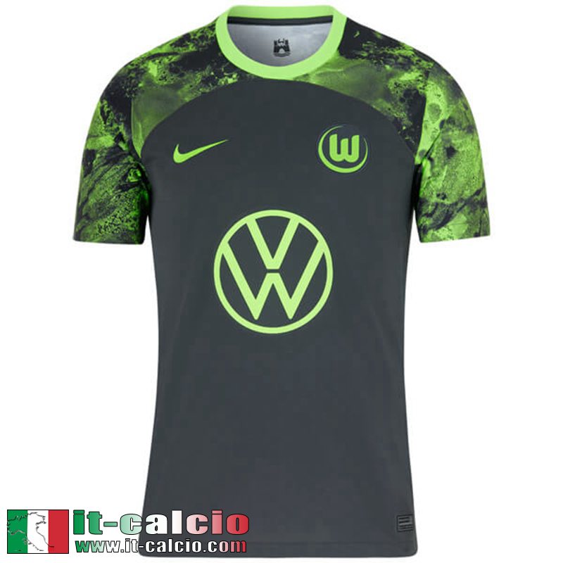 VFL Wolfsburg Maglia Calcio Seconda Uomo 2023 2024