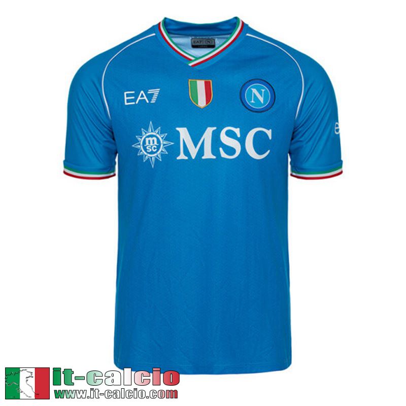 Nap0li Maglia Calcio Prima Uomo 2023 2024