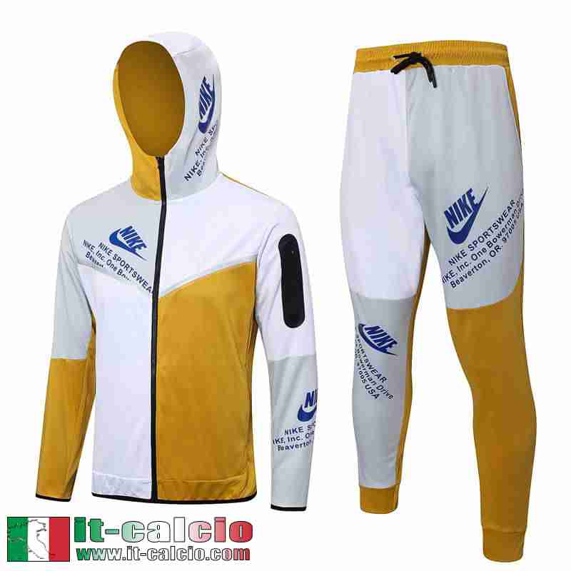 Sport Full-Zip Giacca Cappuccio GIALLO Uomo 2023 2024 JK767